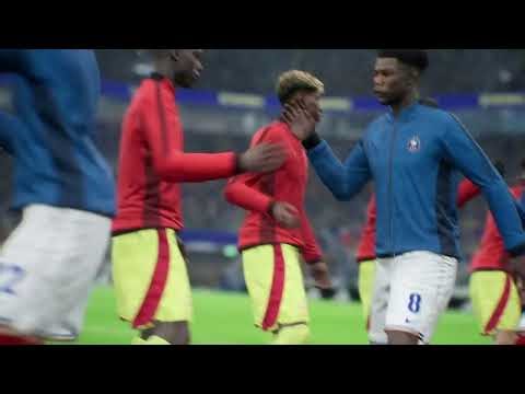 Live eFootball PS4 New Update | France vs Spain Match Gameplay (Epic Showdown)