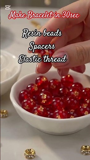 DIY Resin Beads Bracelet| Easy DIY Epoxy Resin Art for Beginners| Resin Jewellery Making Tutorial