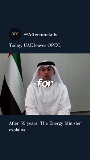 Today, UAE exists OPEC
