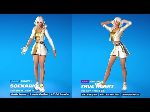 Aphrodite Skin Showcase with Emotes and Dances | Fortnite Battle Royale X Aphrodite Skin