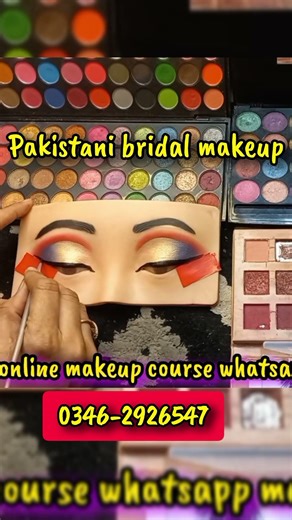 Bridal Eye Makeup 2026 ✨ Simple & Glam Pakistani Bride Look 💍 #Shorts
