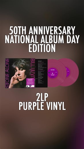 In case you missed it, the 2LP 50th Anniversary edition of Bill Wyman’s ‘Stone Alone’ is out now for National Album Day. The limited edition purple vinyl features the original 12-track album, plus six bonus tracks. Order your copy now at https://billwyman.lnk.to/stonealoneNAD | Bill Wyman