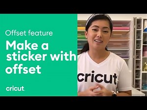 Make a Vinyl Sticker Using Offset