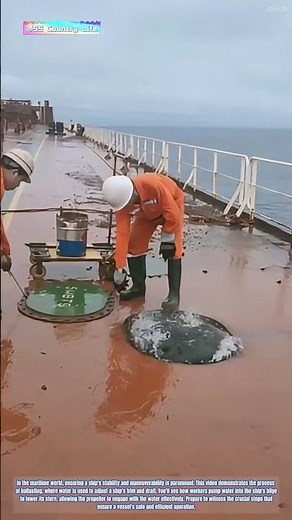Ballasting a Ship: Ensuring Safe and Efficient Operation