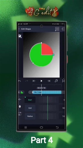 👉 “Create Pie Chart Animation part 4 in 1 Minute 🔥 (Full Tutorial)”#edit #tutorial #howto