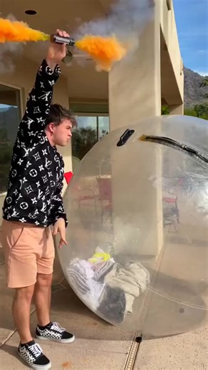 1.2M views · 3.1K reactions | SmokeBomb Tye Dye With Results  | Austin Sprinz | Facebook