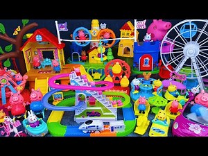 19 Minutes Satisfying with Unboxing Peppa Pig Tree House & Super Slide Park Playset ASMR｜Review Toys