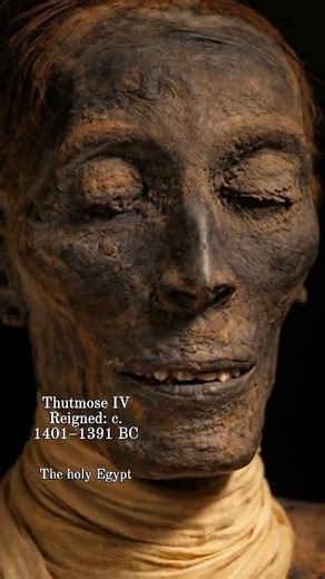 The Majestic Face of Thutmose IV: A Glimpse into Ancient Egypt 🏺✨