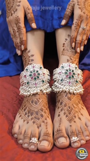 New payal design|| new fancy Payal design for Dulhan || chandi ki new ring #haju_jwellery #shorts