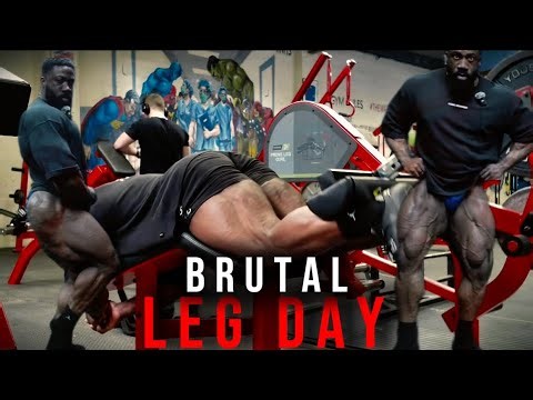 BRUTAL LEG DAY // MINI PREP UPDATE // IFBB PRO Marc Hector