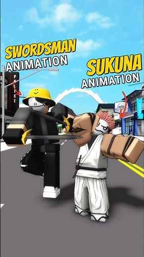 2 UGC ANIMATION PACK (Sukuna & Swordsman) In Brookhaven #roblox #brookhaven