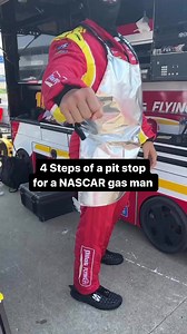 767K views · 10K reactions | What does a pit stop look like for a gas man? #nascar #teamtoyota | Joe Gibbs Racing | Facebook