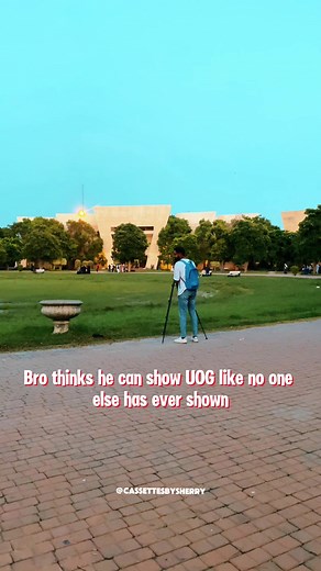Bro thinks he can show UOG like no one else has shown 💀 #uog_main_campus #hyperlapse #contentcreator