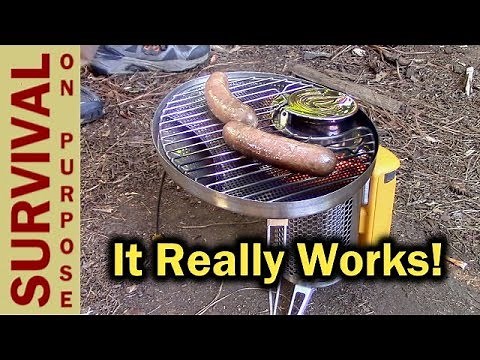 BioLite CampStove 2 "Smokeless" Wood Stove and Grill