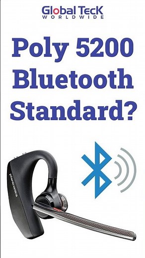 Poly Voyager 5200 UC: The Bluetooth 5.0 Advantage #shorts