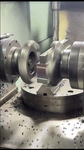 Double-Sided Face Milling a Massive Steel Block ⚙️🔥