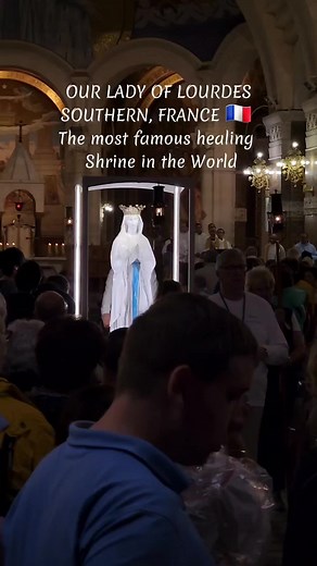10K views · 1.1K reactions | Our Lady of Lourdes, Southern France  The most famous healing Shrine in the World. | HOLY LAND PILGRIMAGE TOUR | Facebook