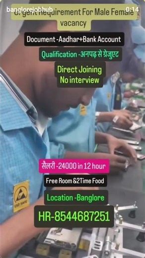 PICKER PACKERS JOBS FOR MALE & FEMALE |Bangalore|