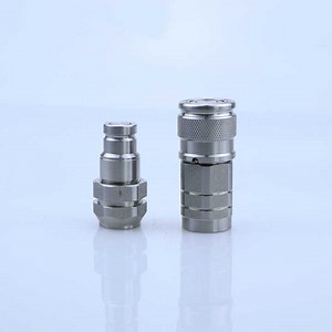 [Hot Item] Stainless Steel Flat Face Hydraulic Hose Couplings Quick Disconnect Release Coupling