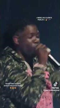 gazo au concert de tiakola à Paris #stitchboutique #rapfrancais #frenchdrill #humour #duet