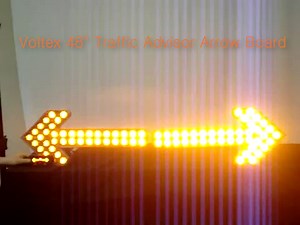 Amazon.com: Voltex 48" Traffic Advisor Arrow Board Light Control Sign Lightbar (Amber) : Automotive