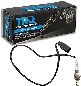 TRQ O2 Oxygen Sensor 4 Wire Narrow-Band Compatible with 2005-2010 Volvo S40, V50, 2001 S60, 1999-2001 V70, 1999-2000 S70