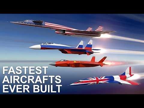 17 Fastest Aircrafts Capable of Reaching Mach 2 and Above