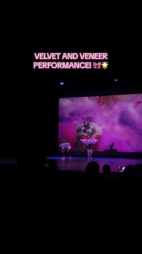 VELVET AND VENEER PERFORMANCE! 🎀🌟