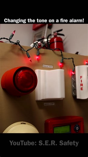 Here's how to change the tone on a System Sensor SepctrAlert Advance fire alarm! All of this and more is in the new system test video on YouTube! Check it out! :) #firealarm#technology#firefighter#foryou#forupage