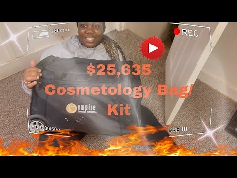 Unboxing My Cosmetology Bag/Kit | Empire Beauty School