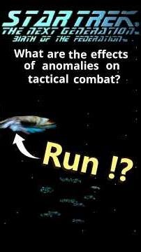 Anomalies in combat — BOTF (1999) #birthofthefederation #botf #retro #scifi #retrogames #startrek