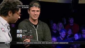 52K views · 198 reactions | Mike pushes all his chips to the center, and Steven swiftly responds with a call, all before the flop is even shown. Mike stands up, awaiting the outcome that will decide his fate. Will the upcoming cards swing in his favor? | World Poker Tour (WPT) | Facebook