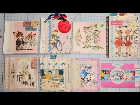 Junk Journal Flips with Pockets Tutorial