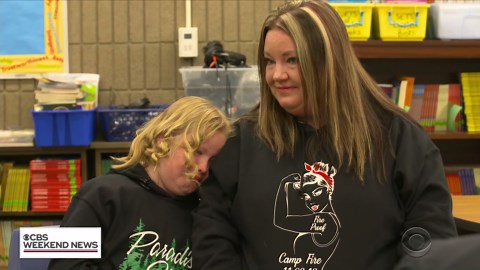 Aftermath of Camp Fire in Northern California