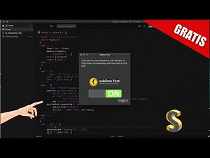 Activa Sublime Text 4 Ultima Version 2025 Licencia 100% Compatible en PC Windows ✅ #windows