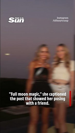 Tiffany Trump wows in uncharacteristically teeny top and skirt #trump #donaldtrump #whitehouse