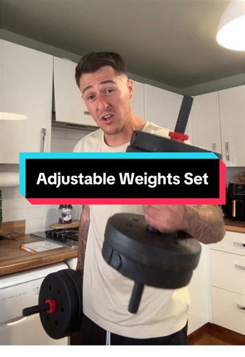 Adjustable Weights Set for Home Workouts