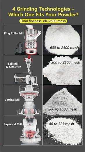 Raymond Mill vs. Ball Mill vs. Vertical Mill: The Ultimate Guide 🏭