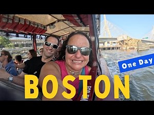 Boston in 8 Hours! | Tea Party Museum, Duck Tour, Quincy Market