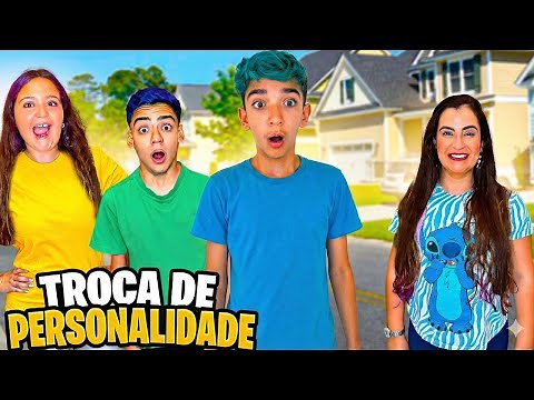 Personality swap with the Rocha Family! (Funny imitations) 😂🔄✨