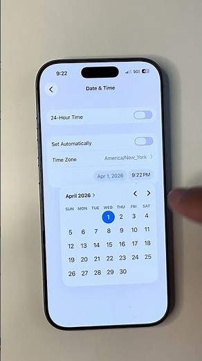 how to change the time on your iphone