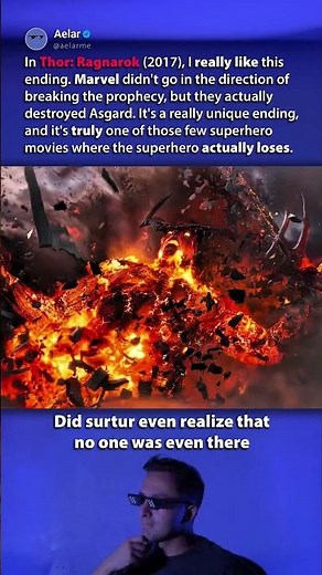Surtur in Thor Ragnarok