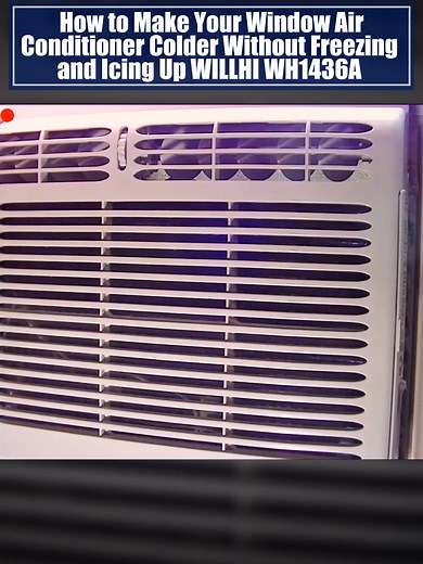 Make Your Window Air Conditioner Colder Easily