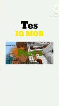 Tes IQ Mob Part 1 Zombie and Villager