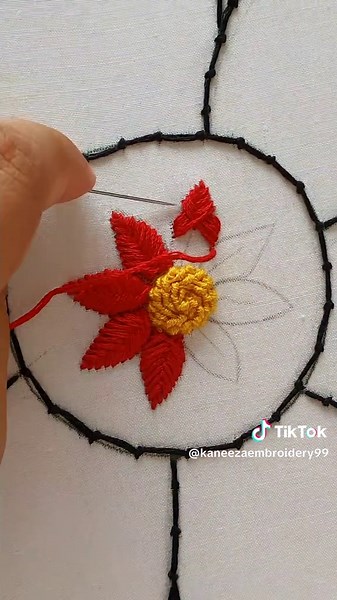 From beginner to pro: My hand embroidery tutorials will guide you every step of the way. #learnembroidery #embroideryforbeginners #stitching