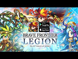 BRAVE FRONTIER LEGION Gameplay - RPG Game Android iOS