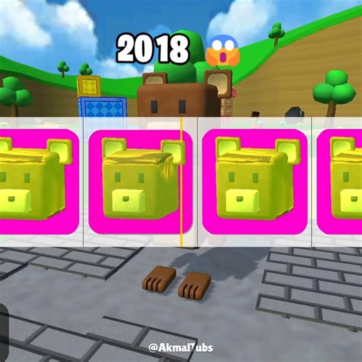Lucky Box Super Bear Adventure 2018 vs 2026 🎁 #superbearadventure