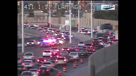 Traffic camera shows freeway after shooting