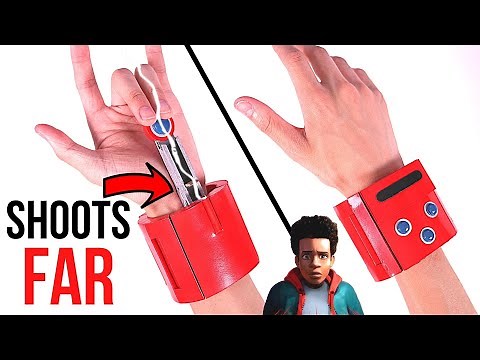 Miles Morales Web Shooter That SHOOTS! Spider-Man Into The Spider-Verse