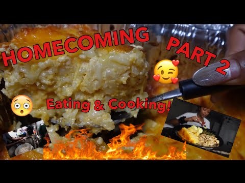 🦀 Homecoming Vlog Pt. 2 | CRAB FEAST + Mom’s CHITLINS Cleaning Secrets! 🍴